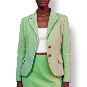 Vintage Vineyard Vines Light Green Women's Blazer